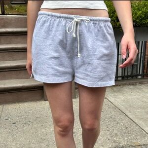 Brandy Melville Rosa Tie Sweatshorts